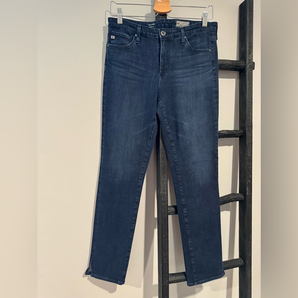 Ag Adriano Goldschmied Contour 360 The Prima Cigarette Leg Dark Wash Size 30R